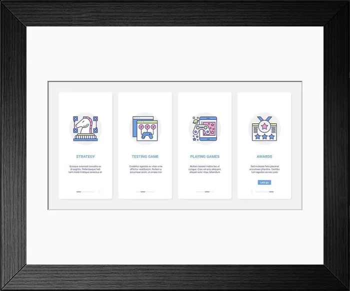 Framed Print : Video games entertainment technology vector illustration Framed Print : Video games entertainment technology vector illustration