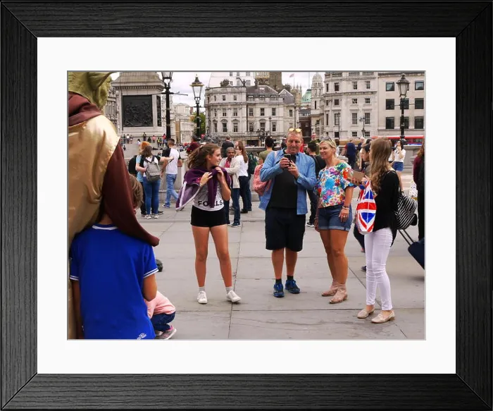Framed Print : Trafalgar Square London Framed Print : Trafalgar Square London