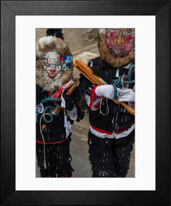 Framed Print : Agnita, Romania - January 26, 2020: The Escape of the Lole Framed Print : Agnita, Romania - January 26, 2020: The Escape of the Lole