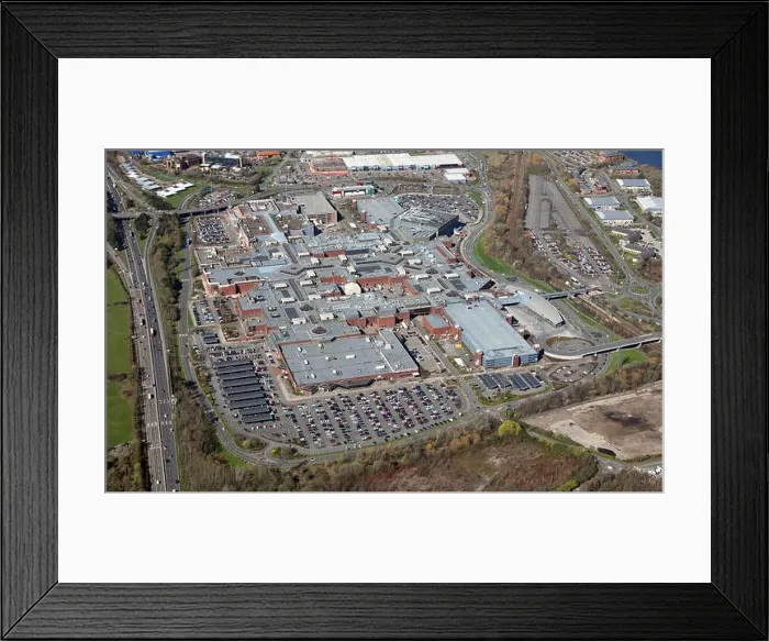 Framed Print : aerial view of the Metrocentre in Gateshead, near Newcastle upon Tyne, UK Framed Print : aerial view of the Metrocentre in Gateshead, near Newcastle upon Tyne, UK