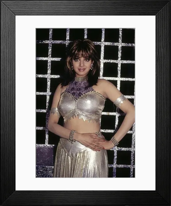 Framed Print : Indian bollywood actress Sridevi NO MR Framed Print : Indian bollywood actress Sridevi NO MR