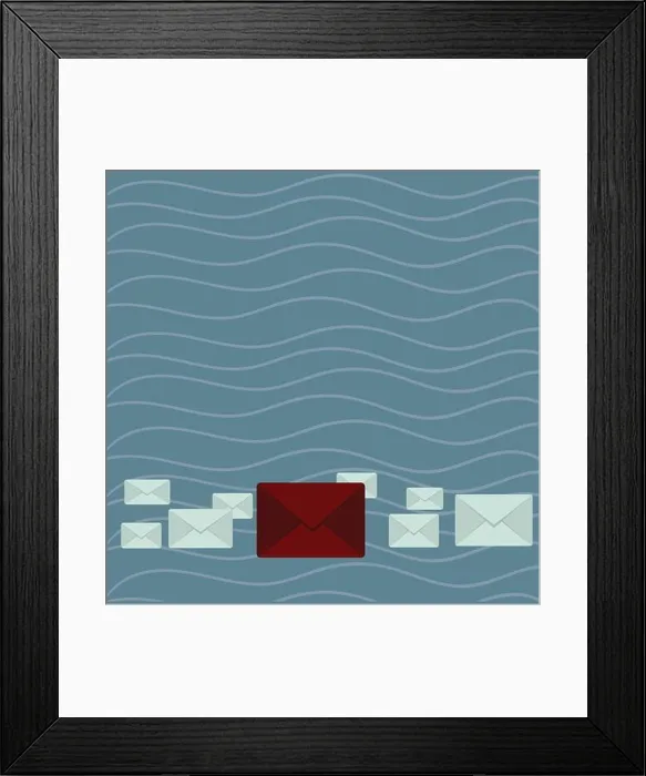 Framed Print : Pastel Color Closed Envelopes in Different Sizes with Big one in the Middle Design business concept Empty template copy Framed Print : Pastel Color Closed Envelopes in Different Sizes with Big one in the Middle Design business concept Empty template copy