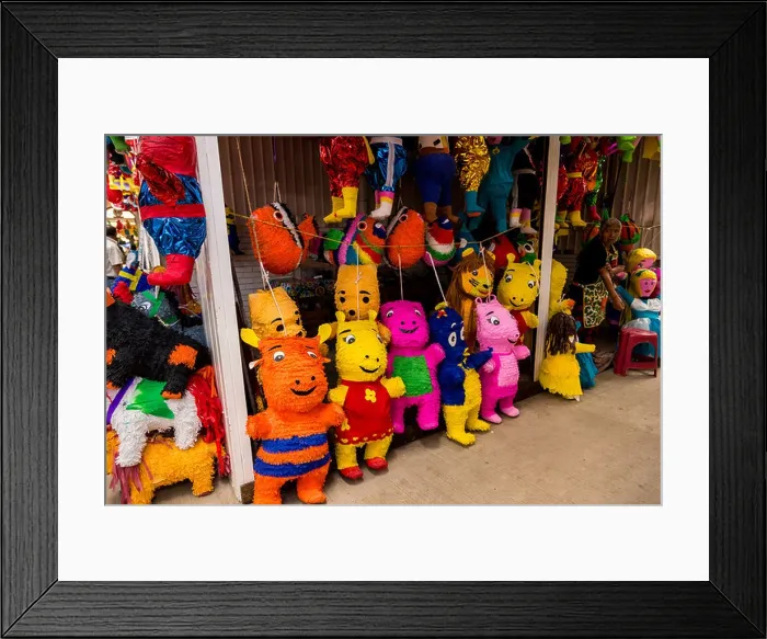 Framed Print : Piñata for sale in Oaxaca, Mexico Framed Print : Piñata for sale in Oaxaca, Mexico