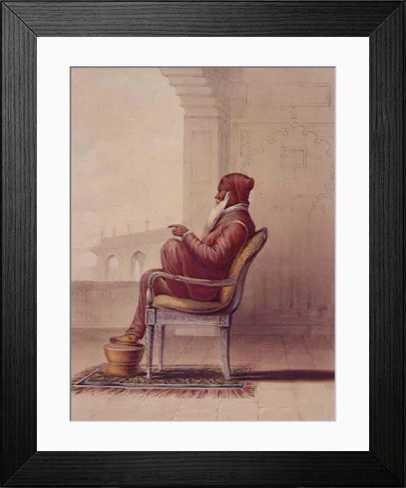 Framed Print : 21 A portrait of Ranjit Singh Framed Print : 21 A portrait of Ranjit Singh