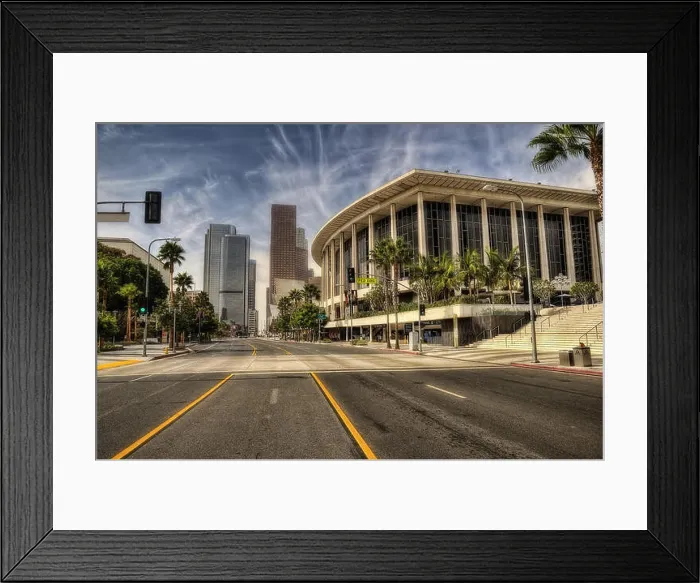 Framed Print : Downtown Los Angeles taken in 2015 Framed Print : Downtown Los Angeles taken in 2015