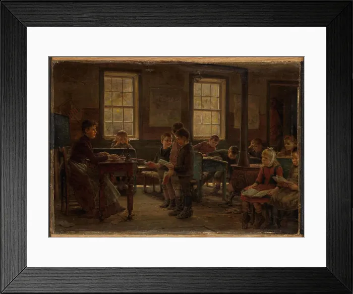 Framed Print : A Country School 1890 18 Edward Lamson Henry - A Country School - 1948.98 - Yale University Art Gallery Framed Print : A Country School 1890 18 Edward Lamson Henry - A Country School - 1948.98 - Yale University Art Gallery