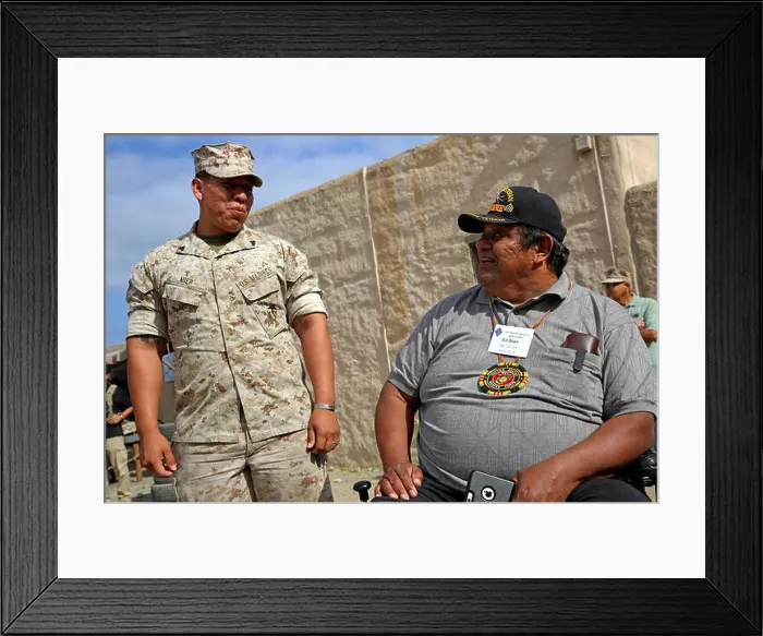 Framed Print : Corporal. Jesus Mier, a light armored vehicle crewman with Company C Framed Print : Corporal. Jesus Mier, a light armored vehicle crewman with Company C