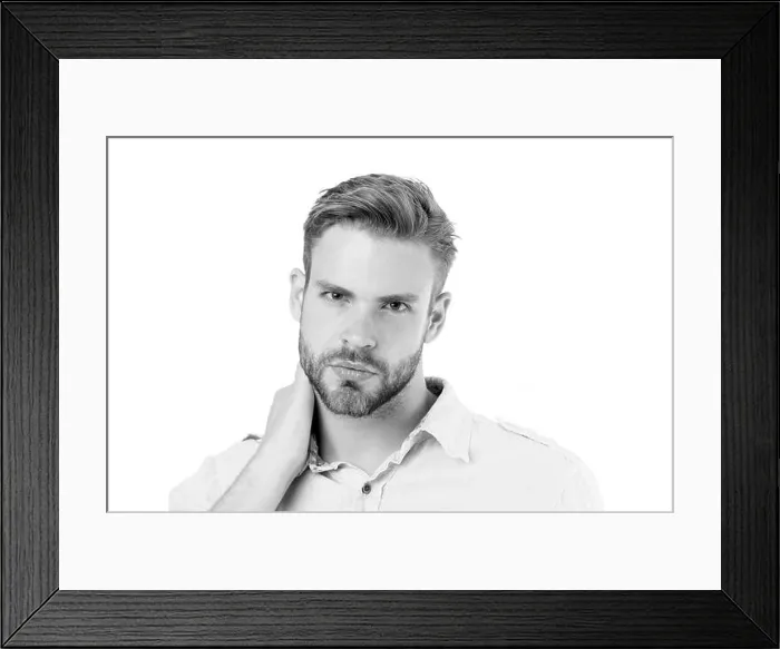 Framed Print : Neck pain causes symptoms and diagnosis Framed Print : Neck pain causes symptoms and diagnosis