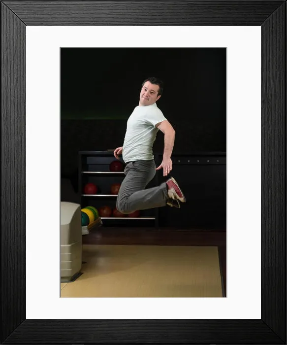 Framed Print : Ecstatic Man Happy About The Win Framed Print : Ecstatic Man Happy About The Win