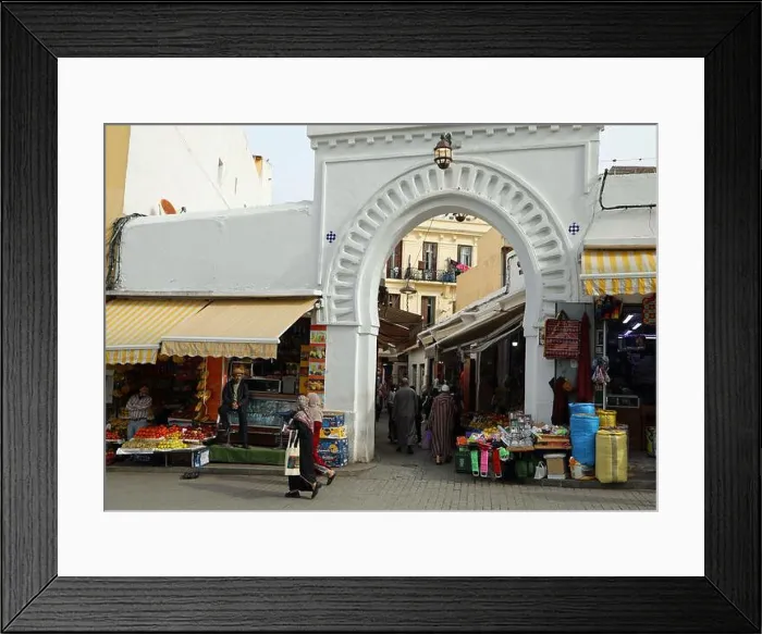 Framed Print : Daily life in Tangiers Framed Print : Daily life in Tangiers