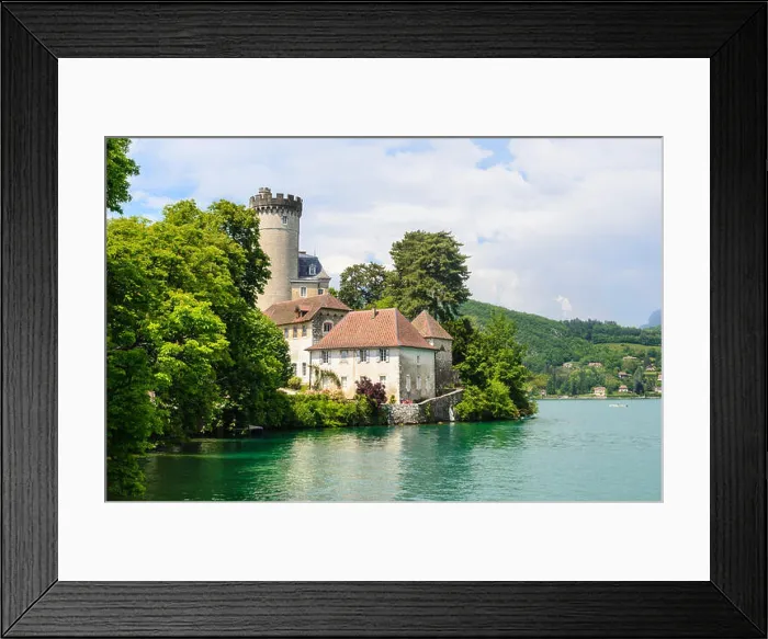 Framed Print : Castle Châteauvieux on Lake Annecy Duingt, Haute-Savoie, Rhone-Alpes, France Framed Print : Castle Châteauvieux on Lake Annecy Duingt, Haute-Savoie, Rhone-Alpes, France