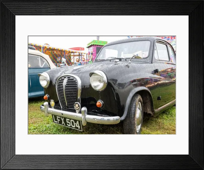 Framed Print : Dorchester.Dorset.United Kingdom.September 7th 2024.A restored Austin A35 from 1957 is on show at the Dorset county show Framed Print : Dorchester.Dorset.United Kingdom.September 7th 2024.A restored Austin A35 from 1957 is on show at the Dorset county show