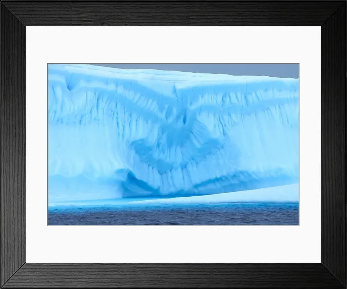 Framed Print : Scalloped and dimpled iceberg, Wilhelmina Bay, Antarctic Peninsula, Antarctica Framed Print : Scalloped and dimpled iceberg, Wilhelmina Bay, Antarctic Peninsula, Antarctica