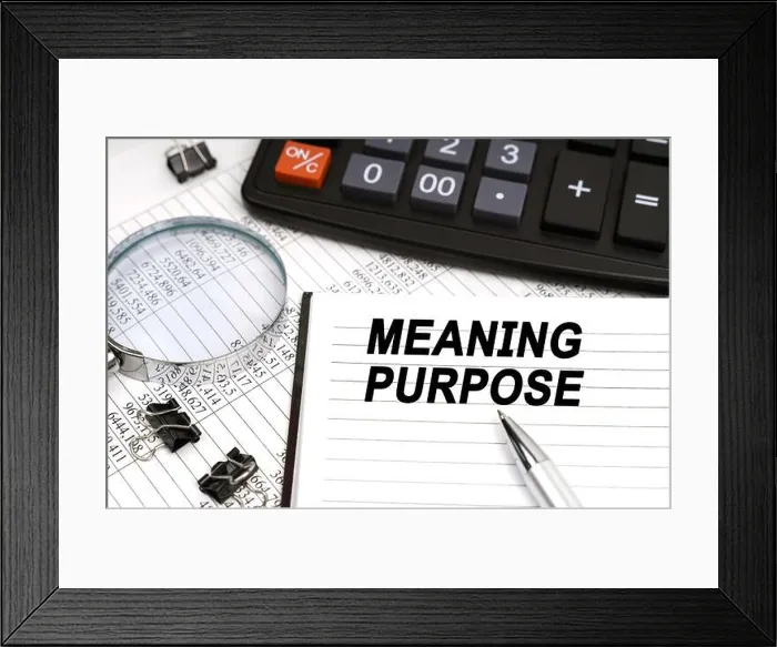 Framed Print : Business concept. On the table is a magnifying glass Framed Print : Business concept. On the table is a magnifying glass