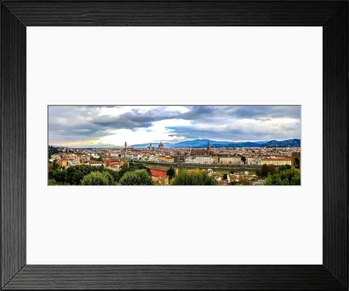 Framed Print : Dawn over Florence. View from Michelangelo square. Italy Framed Print : Dawn over Florence. View from Michelangelo square. Italy