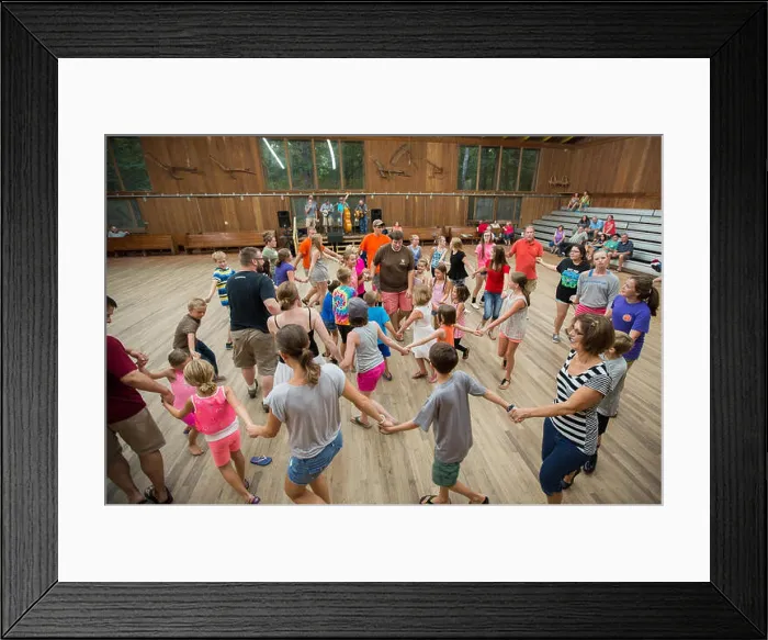Framed Print : Square dancing in the barn at Oconee State Park in South Carolina Framed Print : Square dancing in the barn at Oconee State Park in South Carolina