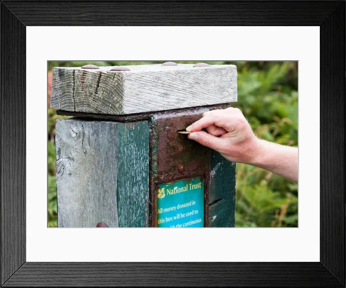 Framed Print : Noth devon south coast path Framed Print : Noth devon south coast path