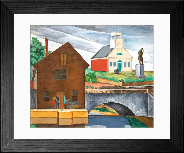 Framed Print : (Osvaldo) Louis Guglielmi - Martyr Hill Framed Print : (Osvaldo) Louis Guglielmi - Martyr Hill