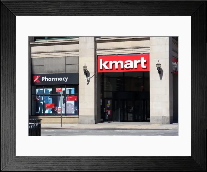 Framed Print : [historical storefront] Kmart, 770 Broadway