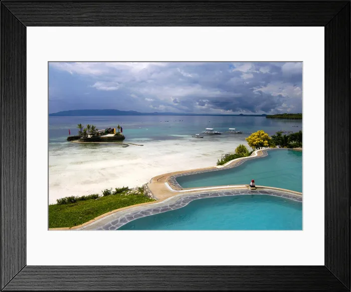 Framed Print : Nature resort on the island of Bohol Philippines Framed Print : Nature resort on the island of Bohol Philippines