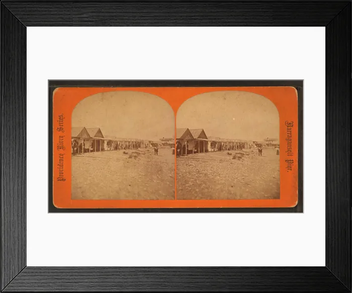 Framed Print : 30 Bathing Houses, by Lewis, Thomas, d. 1901 Framed Print : 30 Bathing Houses, by Lewis, Thomas, d. 1901
