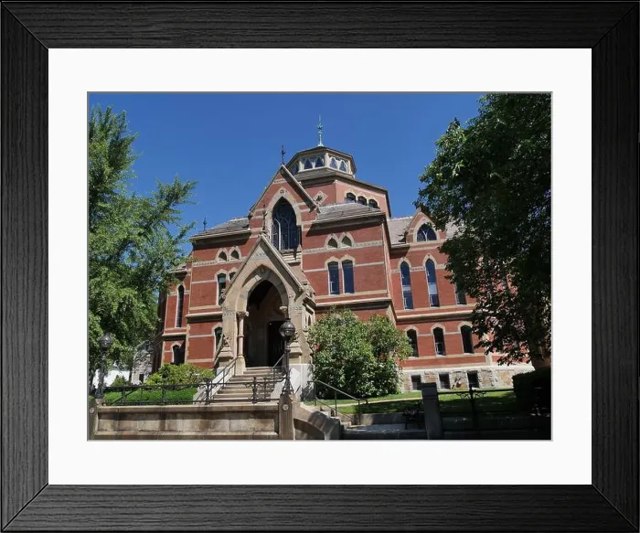 Framed Print : Brown University, Providence, Rhode Island, Robinson Hall Framed Print : Brown University, Providence, Rhode Island, Robinson Hall