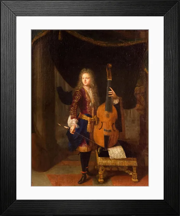 Framed Print : ActiveMuseum 0005733.jpg / Marin Marais musician of Louis XIV Framed Print : ActiveMuseum 0005733.jpg / Marin Marais musician of Louis XIV