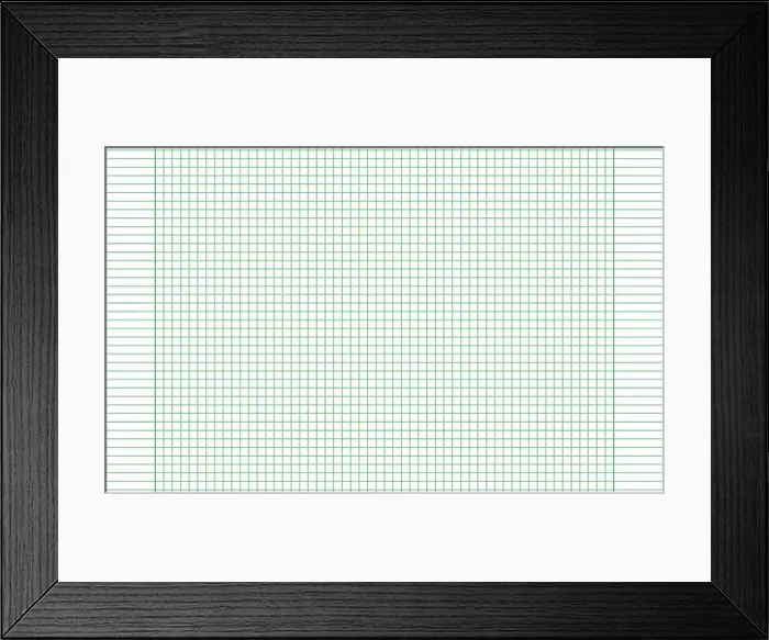 Framed Print : Graph paper. Printable squared grid paper with color horizontal lines Framed Print : Graph paper. Printable squared grid paper with color horizontal lines