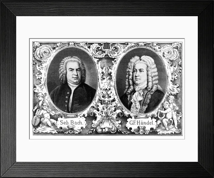 Framed Print : Handel, George Frederic, 23.2.1685 - 14 Framed Print : Handel, George Frederic, 23.2.1685 - 14