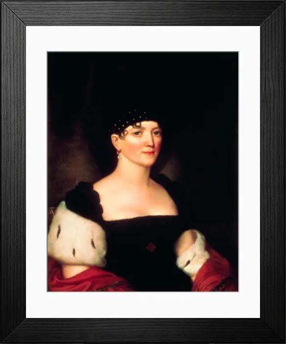 Framed Print : N / A. Elizabeth Monroe. Unknown date, but the artist died in 1852. John Vanderlyn ref 505 Elizabeth Monroe Framed Print : N / A. Elizabeth Monroe. Unknown date, but the artist died in 1852. John Vanderlyn ref 505 Elizabeth Monroe