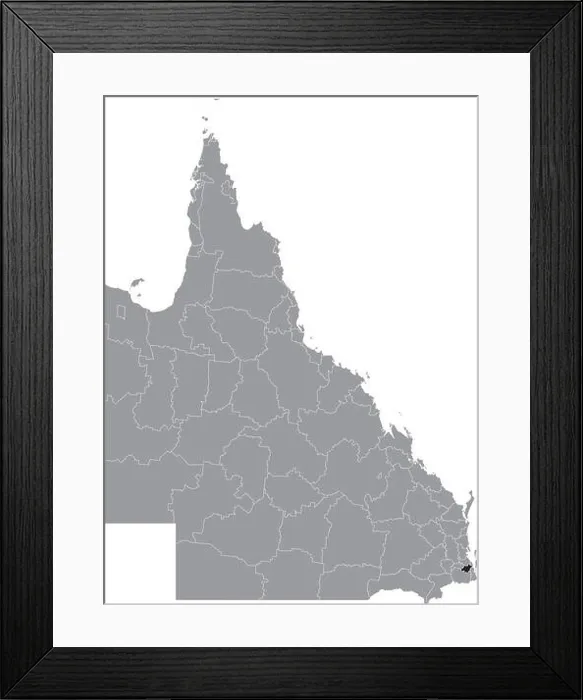 Framed Print : Locator map of the LOGAN CITY, QUEENSLAND Framed Print : Locator map of the LOGAN CITY, QUEENSLAND