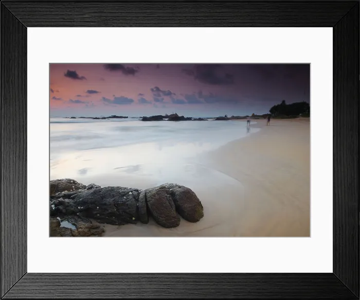 Framed Print : Bentota beach at sunset, Western Province, Sri Lanka Framed Print : Bentota beach at sunset, Western Province, Sri Lanka