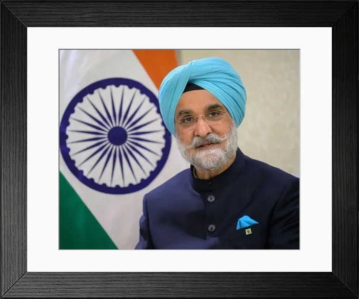 Framed Print : Indian Ambassador Taranjit Sandhu delivered remarks following India's signing of the Artemis Accords on June 21 Framed Print : Indian Ambassador Taranjit Sandhu delivered remarks following India's signing of the Artemis Accords on June 21