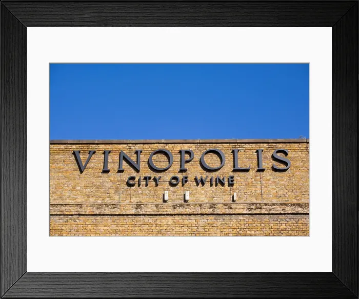 Framed Print : Vinopolis, London's wine tasting destination Framed Print : Vinopolis, London's wine tasting destination