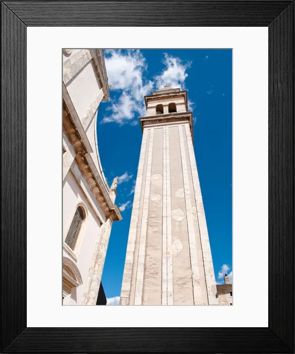 Framed Print : St Blaž Cathedral Bell Tower, Vodnjan, Central Istria, Croatia Framed Print : St Blaž Cathedral Bell Tower, Vodnjan, Central Istria, Croatia