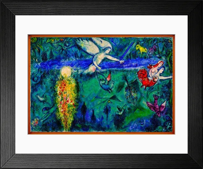 Framed Print : France, Alpes-Maritimes, Nice, Marc Chagall National Museum
