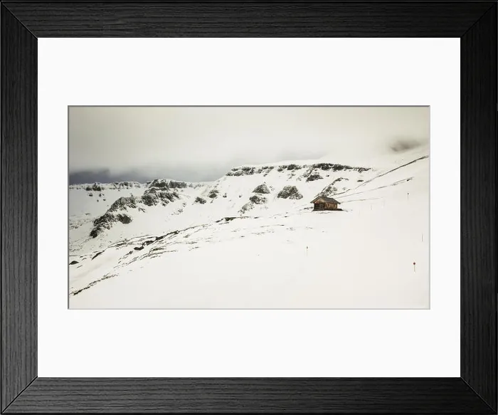 Framed Print : Small cottage in the mountains Framed Print : Small cottage in the mountains
