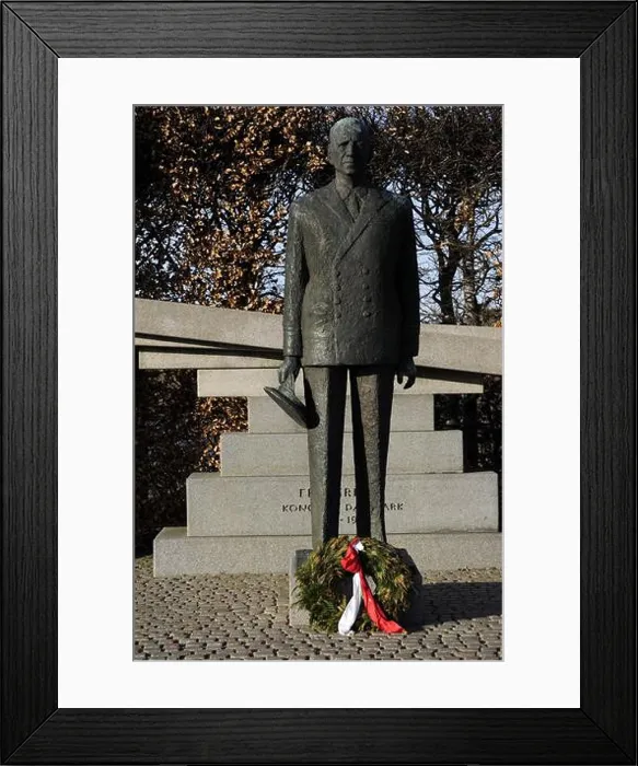 Framed Print : Frederick IX of Denmark (1899-1972) Framed Print : Frederick IX of Denmark (1899-1972)