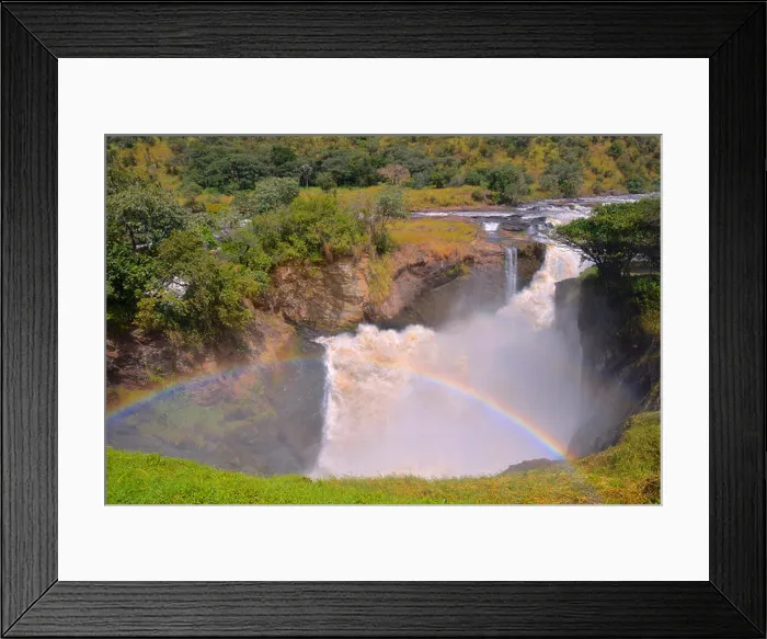 Framed Print : Uganda is called 'The pearl of Africa' because of its beautiful landscapes Framed Print : Uganda is called 'The pearl of Africa' because of its beautiful landscapes