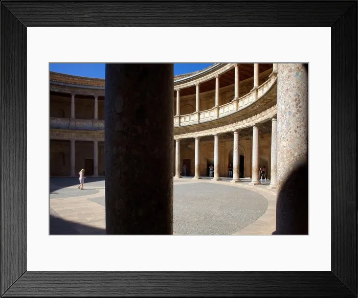 Framed Print : Charles V's palace, Alhambra. Granada, Andalusia. Spain Framed Print : Charles V's palace, Alhambra. Granada, Andalusia. Spain