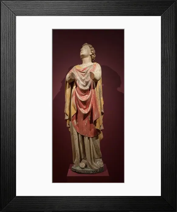 Framed Print : Saint John the Evangelist, c. 1400 Framed Print : Saint John the Evangelist, c. 1400