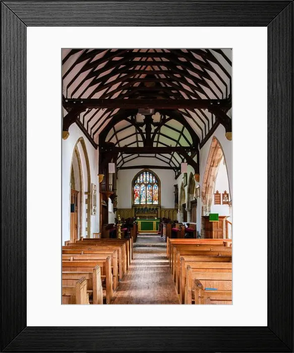 Framed Print : St Botolphs Church, Chevening Road, Chevening, Kent Framed Print : St Botolphs Church, Chevening Road, Chevening, Kent