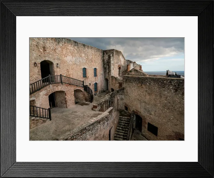 Framed Print : Fortress of Santiago de Cuba, Castillo San Pedro de la Roca, Cuba Framed Print : Fortress of Santiago de Cuba, Castillo San Pedro de la Roca, Cuba