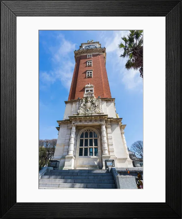 Framed Print : Torre Monumental, formerly Torre de los Ingleses (Tower of the English) Framed Print : Torre Monumental, formerly Torre de los Ingleses (Tower of the English)