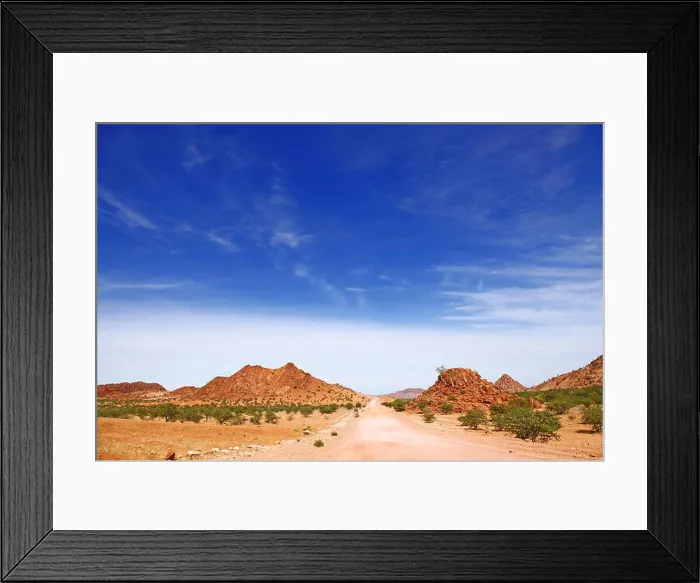 Framed Print : landscape at Damaraland, Namibia Framed Print : landscape at Damaraland, Namibia