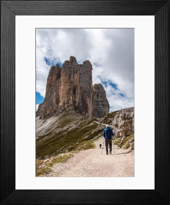 Framed Print : Scenic wild alpine landscape around the 3 Zinnen mountains, the dolomites in South Tirol Framed Print : Scenic wild alpine landscape around the 3 Zinnen mountains, the dolomites in South Tirol