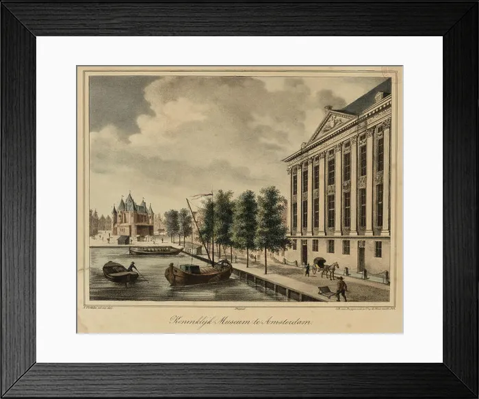 Framed Print : N / A. Nederlands: Beschrijving Koninklijk Museum te Amsterdam Het Trippenhuis (Rijksmuseum) Framed Print : N / A. Nederlands: Beschrijving Koninklijk Museum te Amsterdam Het Trippenhuis (Rijksmuseum)