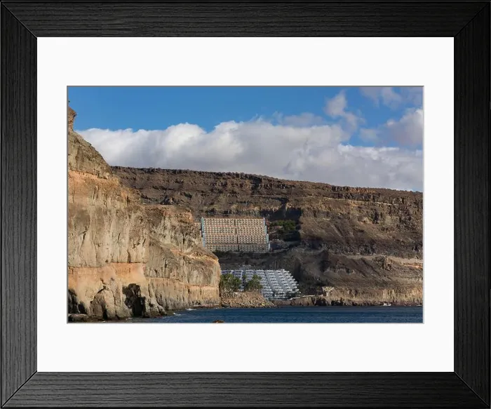 Framed Print : Barranco de Fataga on the Canary Island Framed Print : Barranco de Fataga on the Canary Island
