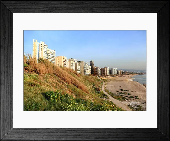 Framed Print : Beirut, Ramlet al Baida Beach Framed Print : Beirut, Ramlet al Baida Beach