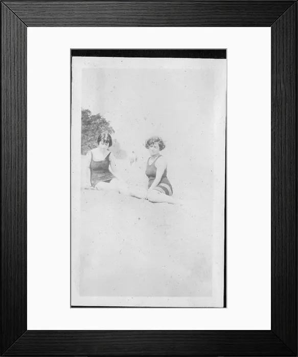 Framed Print : This photograph features Helen Richey
